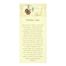 Thanksgiving vintage Turquie de carte postale Double Carte En Couleur