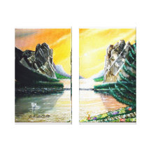THE BEAUTY OF THE LORD. CANVAS PRINTS