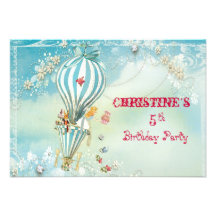 Thé d'Alice à 4 RSVP Cartons D'invitation