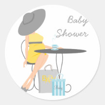 Thé de bébé autocollants