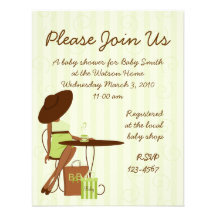 Thé de bébé invitations