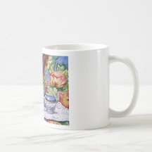 Thé de ciel bleu mug à café
