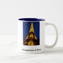 The_Eiffel_Tower_at_night, The_Eiffel_Tower_at_… Tasse À Café