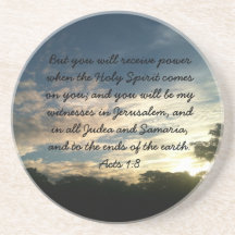 The Great Commission. Sandstone Drink Coaster