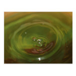 The green goutte cartes postales