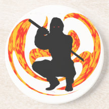 THE NINJA CODE BEVERAGE COASTER