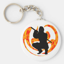 THE NINJA CODE KEY CHAIN
