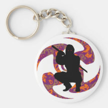 THE NINJA STAR KEY CHAIN