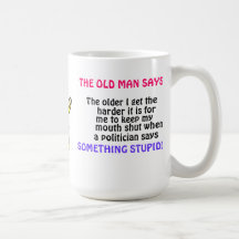 THE OLDER I GET THE HARDER IT IS FOR ME ... COFFEE MUGS