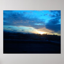 The_sun_is_setting_in_Richmond Posters