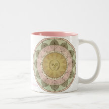 The Sun, lune et saisons Tasse À Café
