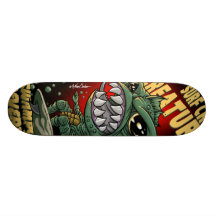 The Surf Creature Planches À Roulettes Customisées