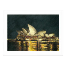 Théatre de l'opéra de Sydney Cartes Postales