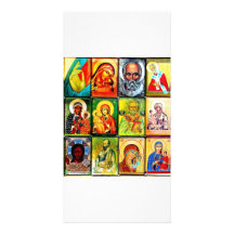 Thème chrétien Photocard religieux Cartes De Vœux Avec Photo