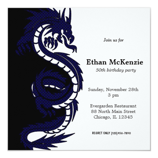 carte d'invitation anniversaire double