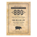 Thème de BBQ de jardin du dîner | de répétition de Invitation