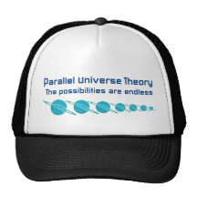 Théorie parallèle d'univers casquette de camionneur