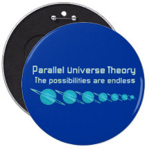 Théorie parallèle d'univers pin's