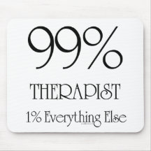 Thérapeute de 99% tapis de souris