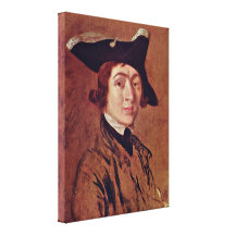 Thomas Gainsborough - autoportrait Toile Tendue