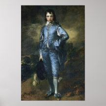 Thomas Gainsborough - bleu de Little Boy Affiches