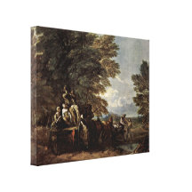 Thomas Gainsborough - le chariot de récolte Toile Tendue Sur Châssis