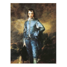 Thomas Gainsborough le garçon bleu Cartes Postales