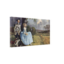 Thomas Gainsborough - M. et Mme Andrews Impressions Sur Toile