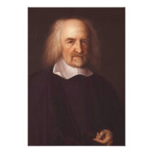 Thomas Hobbes de Malmesbury par John Michael Wrigh Invitations Personnalisables