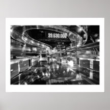 Thrills in 3D pinball poster