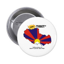 Tibet* libre pin's