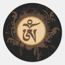 Tibétain OM Adhésifs