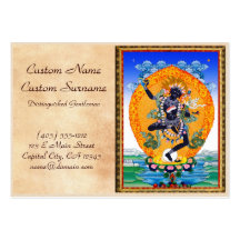 Tibétain oriental frais Nairatmya de Vajravarahi Cartes De Visite Personnelles