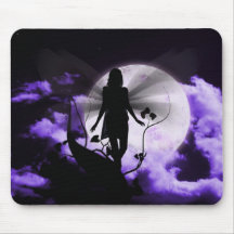 Tige de haricot Mousepad féerique rêveur Tapis De Souris