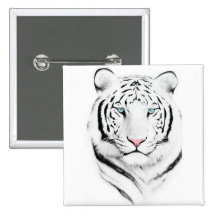 Tigre blanc sibérien pin's