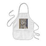 Tigre blanc tablier