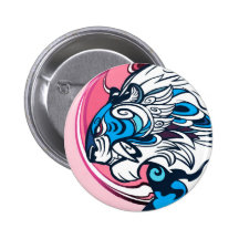 Tigre bleu pin's