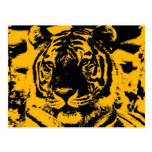 Tigre d'art de bruit carte postale