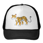 Tigre de sourire casquettes de camionneur