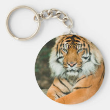 Tigre orange Keychain Porte-clés