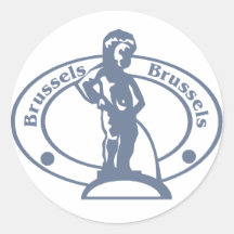 Timbre de Bruxelles Adhésif