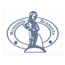 Timbre de Bruxelles Cartes Postales