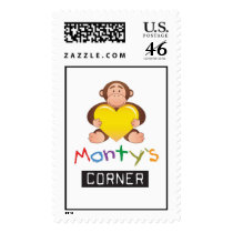 Timbre de Monty de Noël timbres