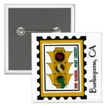 Timbre de région de la Californie Badges Avec Agrafe