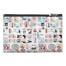 Timbres de voyage trousse à accessoires de voyage