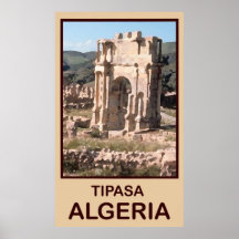 Tipasa Algérie Poster