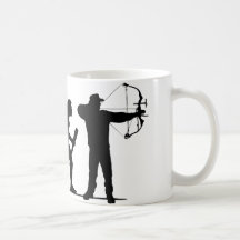 Tir à l'arc tasse