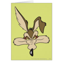 Tir principal d'E. Coyote Pleased de Wile Cartes De Vœux
