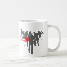 Tirez les zombis - Gamer de jeu de recharge de fus Tasse