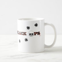 Tirs de crâne de BlackOps Tasse À Café